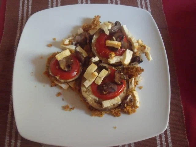 Rezept: Orientalisch angehauchter Bulgur mit Aubergine aus dem Ofen Bild Nr. 4 Orientalisch angehauchter Bulgur mit Aubergine aus dem Ofen - Rezept - Bild Nr. 4