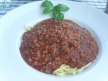 Spätzle con Ragù - Rezept