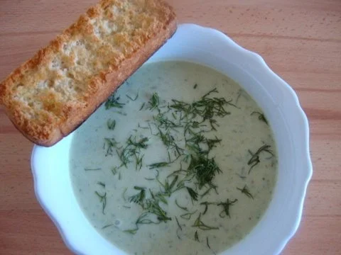 Kalte Gurkensuppe - Rezept