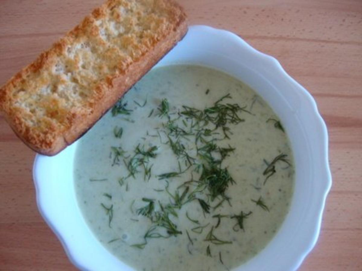 Bilder für Kalte Gurkensuppe - Rezept