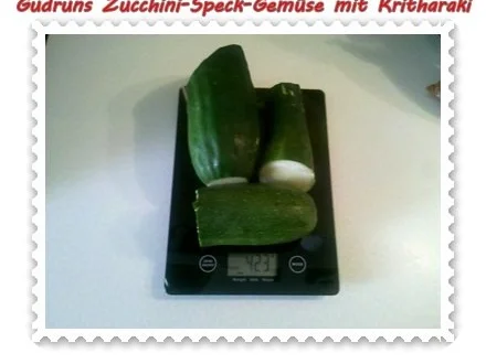 Gemüse: Zucchini-Speck-Gemüse mit Kritharaki - Rezept - Bild Nr. 2