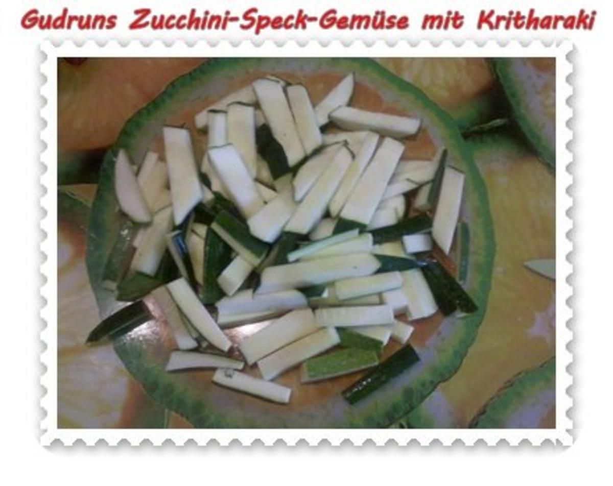 Gemüse: Zucchini-Speck-Gemüse mit Kritharaki - Rezept - Bild Nr. 6