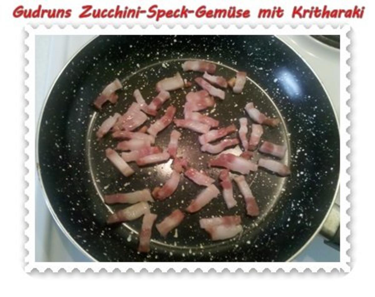 Gemüse: Zucchini-Speck-Gemüse mit Kritharaki - Rezept - Bild Nr. 7