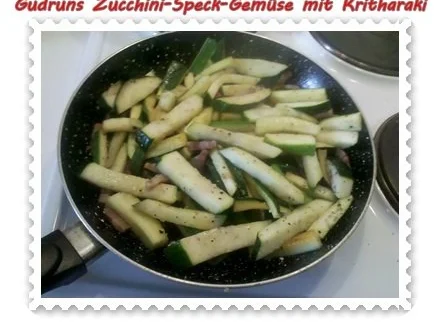 Gemüse: Zucchini-Speck-Gemüse mit Kritharaki - Rezept - Bild Nr. 10