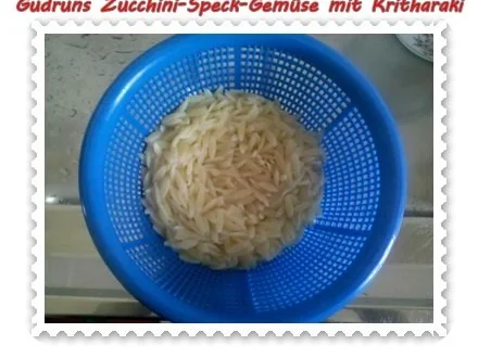 Gemüse: Zucchini-Speck-Gemüse mit Kritharaki - Rezept - Bild Nr. 12