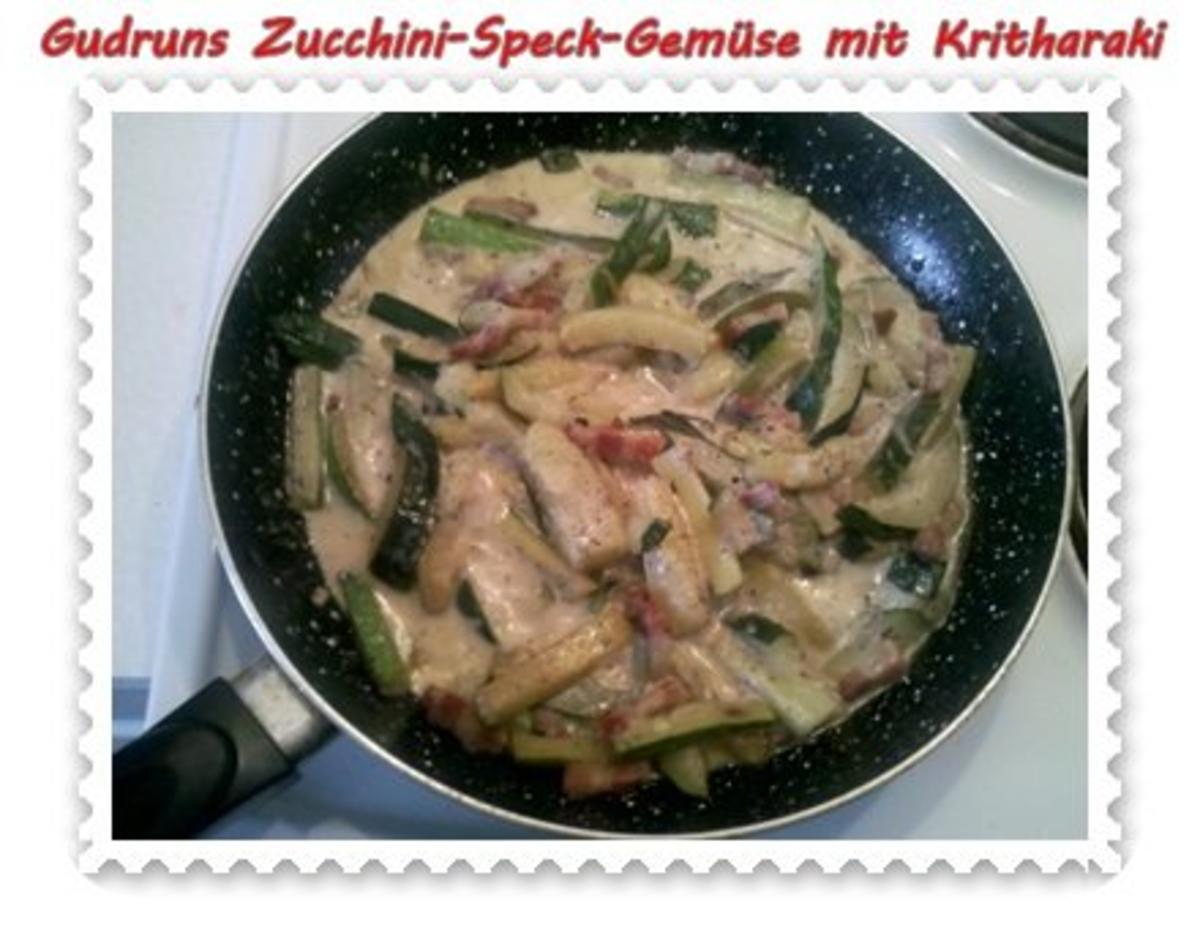 Gemüse: Zucchini-Speck-Gemüse mit Kritharaki - Rezept - Bild Nr. 13