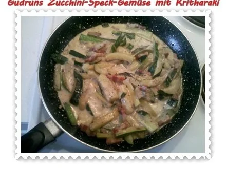 Gemüse: Zucchini-Speck-Gemüse mit Kritharaki - Rezept - Bild Nr. 13