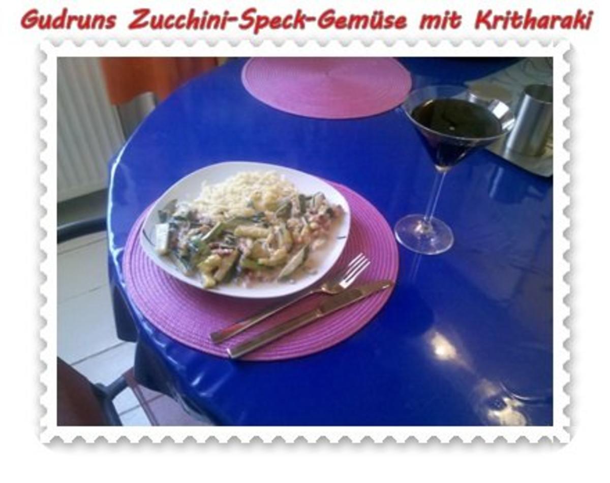 Gemüse: Zucchini-Speck-Gemüse mit Kritharaki - Rezept - Bild Nr. 15