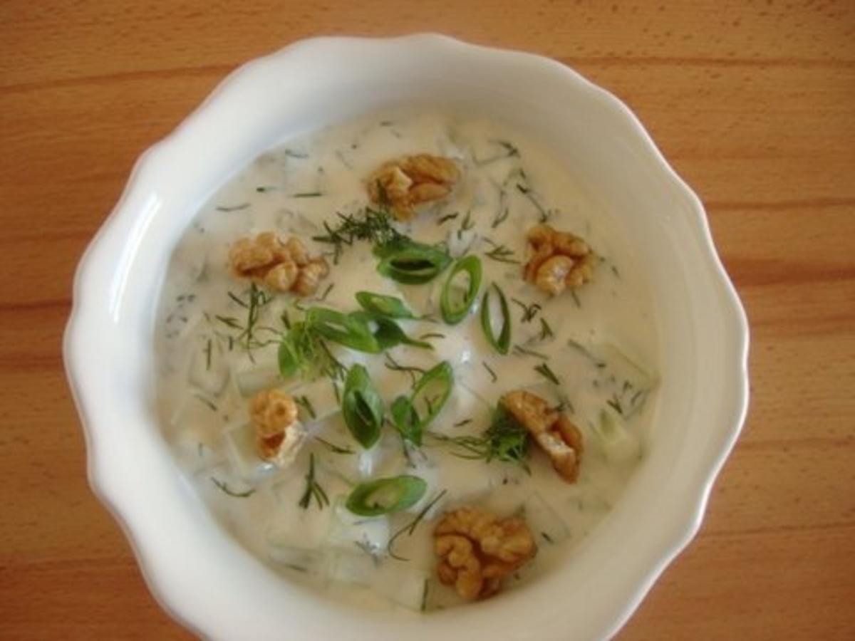 Bulgarische Joghurtsuppe - Rezept - Bild Nr. 11