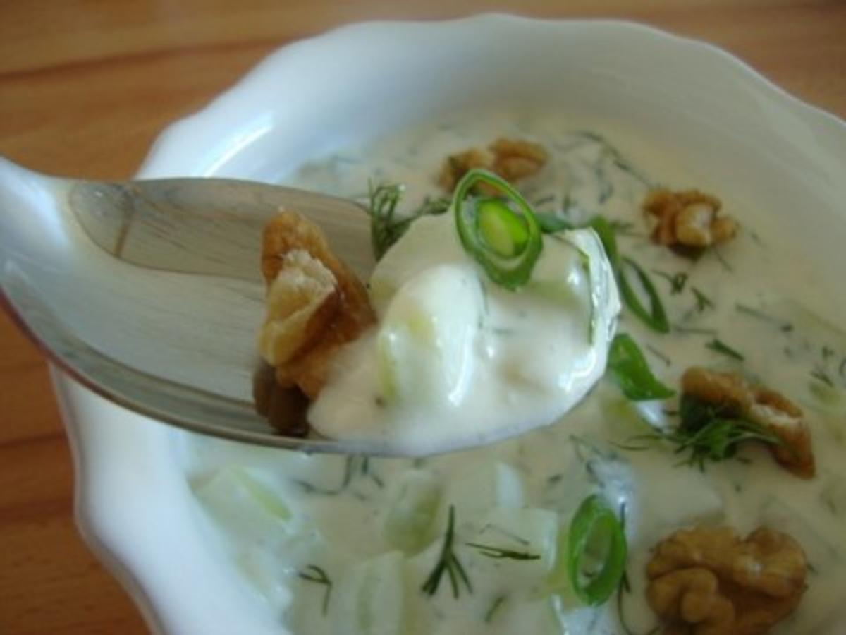 Bulgarische Joghurtsuppe - Rezept - Bild Nr. 2