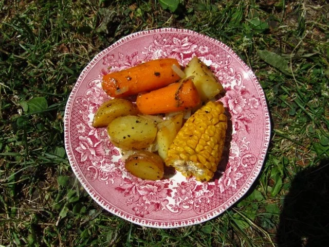 Rezept: In Öl gebackene Maiskolben mit Kartoffeln Bild Nr. 2 In Öl gebackene Maiskolben mit Kartoffeln - Rezept - Bild Nr. 2