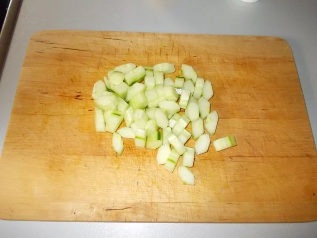 Rezept: Herzhafter Kartoffelsalat mit frischer Gurke Bild Nr. 8 Herzhafter Kartoffelsalat mit frischer Gurke - Rezept - Bild Nr. 8