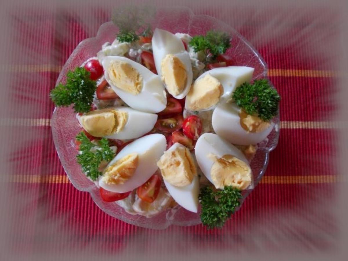 Herzhafter Kartoffelsalat mit frischer Gurke - Rezept - kochbar.de