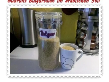 Rezept: Salat: Bulgursalat im arabischen Stil Bild Nr. 2 Salat: Bulgursalat im arabischen Stil - Rezept - Bild Nr. 2