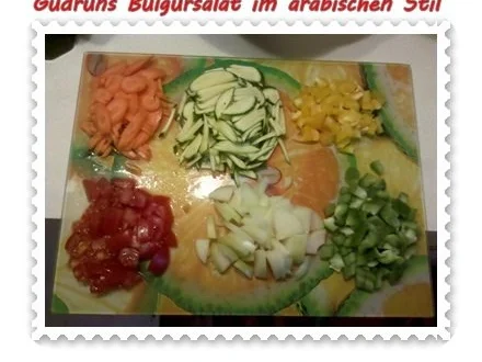 Rezept: Salat: Bulgursalat im arabischen Stil Bild Nr. 9 Salat: Bulgursalat im arabischen Stil - Rezept - Bild Nr. 9