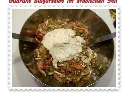 Rezept: Salat: Bulgursalat im arabischen Stil Bild Nr. 14 Salat: Bulgursalat im arabischen Stil - Rezept - Bild Nr. 14