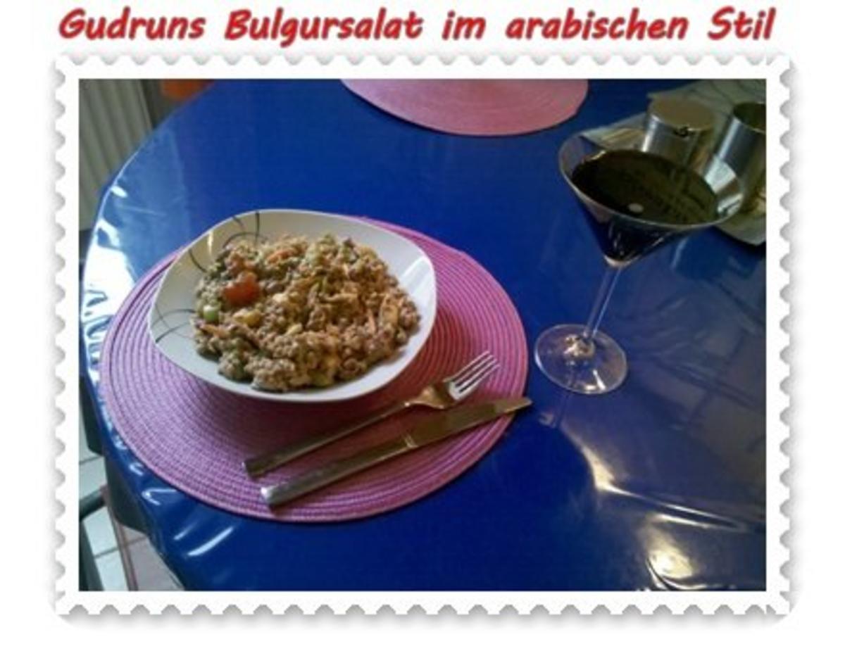 Salat: Bulgursalat im arabischen Stil - Rezept - Bild Nr. 17