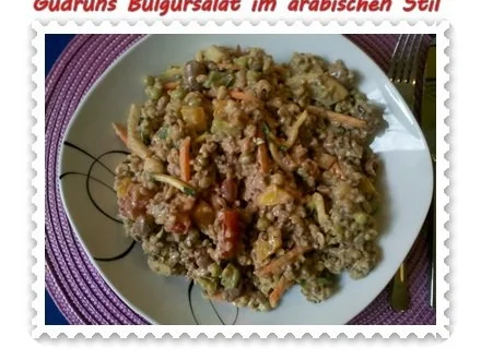 Rezept: Salat: Bulgursalat im arabischen Stil Bild Nr. 19 Salat: Bulgursalat im arabischen Stil - Rezept - Bild Nr. 19