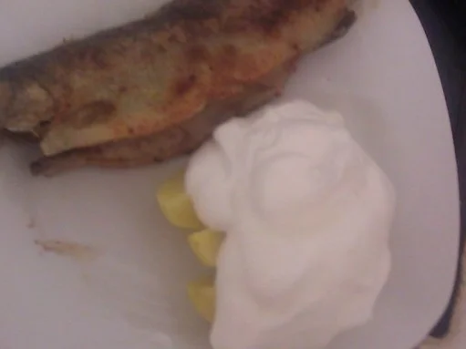 Rezept: Forelle nach Omas Rezept.Dazu Salzkartoffeln mit Zitroneneischnee Bild Nr. 3 Forelle nach Omas Rezept.Dazu Salzkartoffeln mit Zitroneneischnee - Rezept - Bild Nr. 3