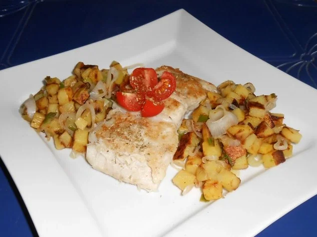 Victoriasee-Barschfilet mit Bratkartoffeln - Rezept - Bild Nr. 10