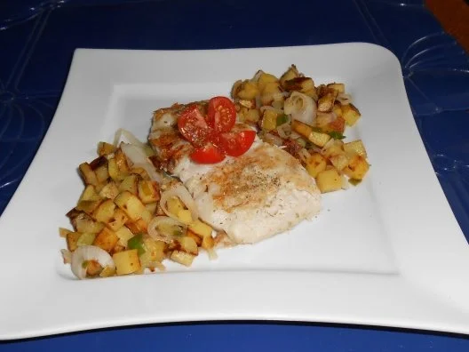 Victoriasee-Barschfilet mit Bratkartoffeln - Rezept - Bild Nr. 11