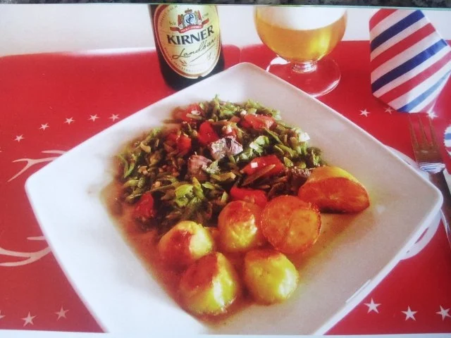 Schnibbelbohne "Maria Oma" - Rezept