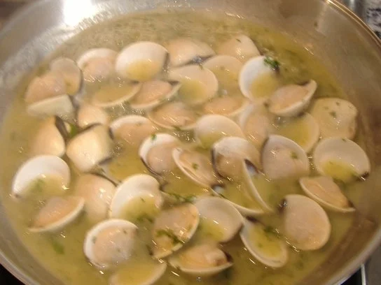 Weisse Bohnen mit Venusmuscheln - Rezept - Bild Nr. 4