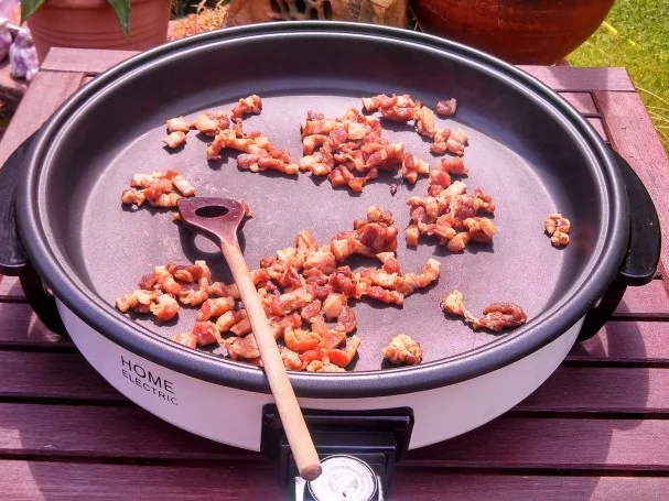 Rind, Schwein & Paprika geschnetzeltes mit Gemüsereis - Rezept - Bild Nr. 4