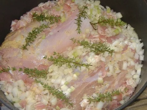 Gebratener Kaninchenrücken mit Senf - Rezept - Bild Nr. 4