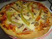 Pizza  die 2. - Rezept