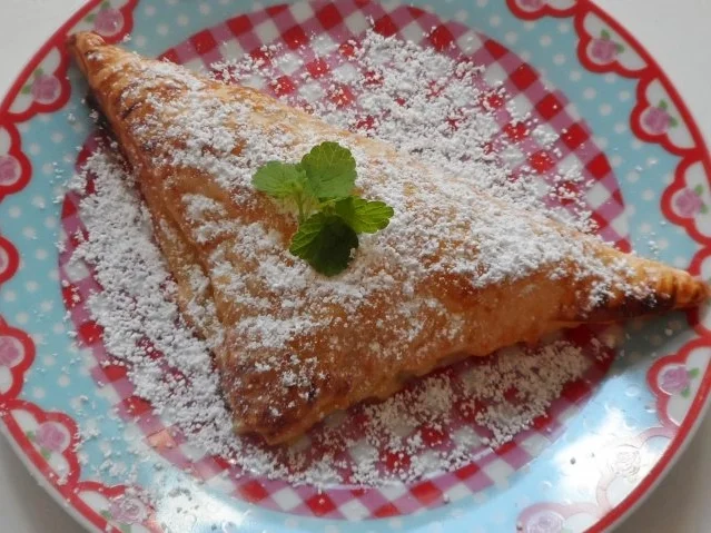 Blätterteig: Nekatarinen-Apfeltaschen mit Zitronen-Vanille-Creme - Rezept - Bild Nr. 10