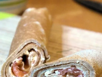 Galettes Bretonnes mit geräuchtertem Lachs und Senf-Dill-Sauce - Rezept - Bild Nr. 14