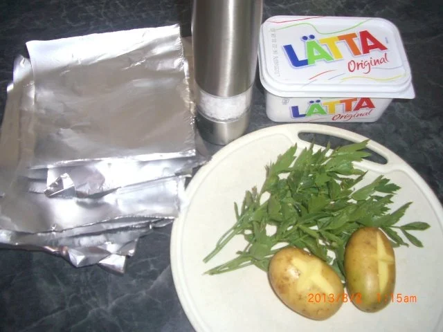 Rezept: Folienkartoffeln vom Grill Bild Nr. 3 Folienkartoffeln vom Grill - Rezept - Bild Nr. 3