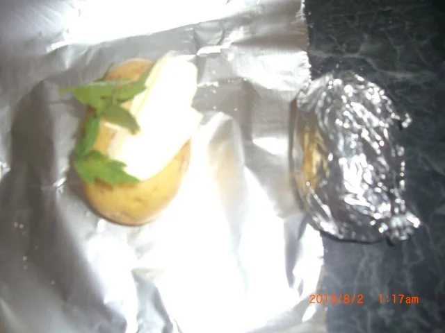 Rezept: Folienkartoffeln vom Grill Folienkartoffeln vom Grill - Rezept