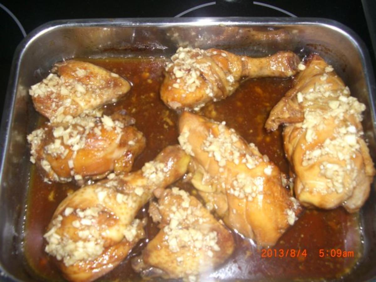 Huhn in Sojasauce mit Pinienkernen - Rezept - Bild Nr. 2