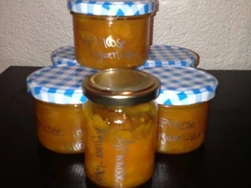 Konfitüre/Ingwer Likör  mit Aprikosen - Rezept