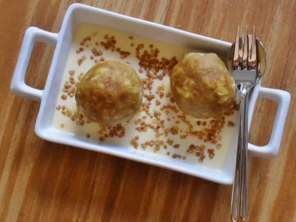 Rezept: Kirschknödel Bild Nr. 2 Kirschknödel - Rezept - Bild Nr. 2