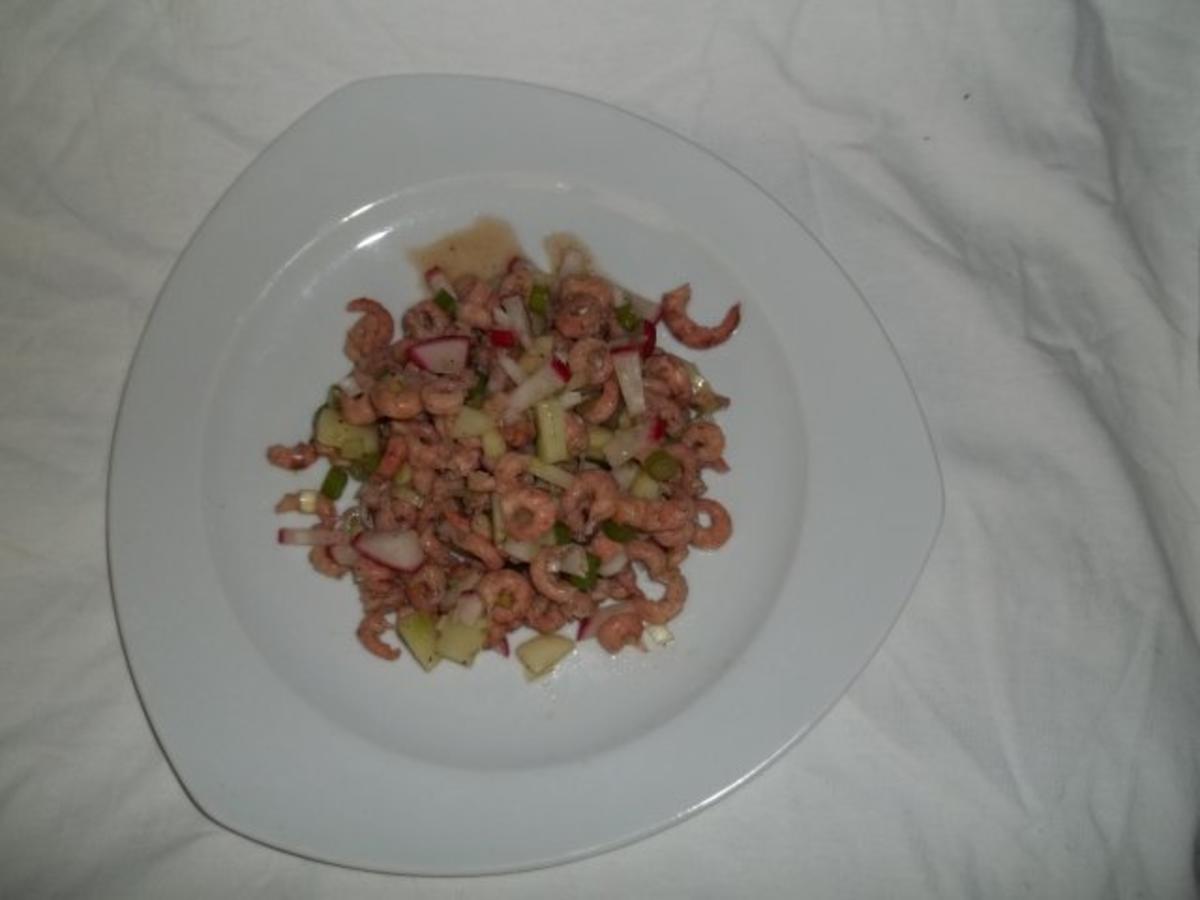 Krabbensalat von Nordseekrabben/Granat - Rezept