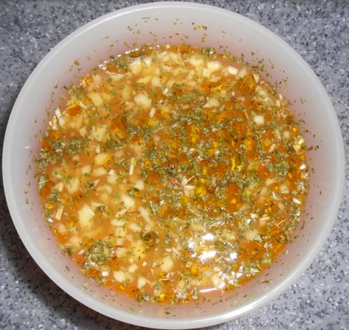 Knackiger Salat mit einem Orangen-Ingwer-Dressing - Rezept - Bild Nr. 8