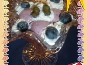 Eis : Heidelbeere mit Zitronenmelisse - Rezept