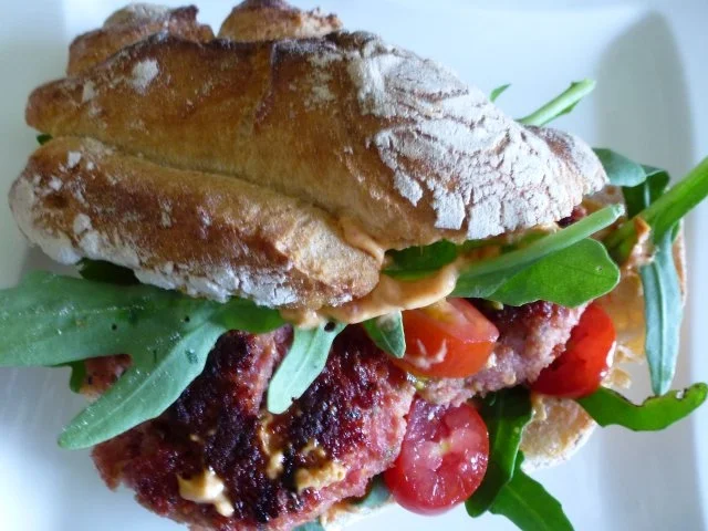 Rezept: Wilde Rauke Burger Wilde Rauke Burger - Rezept