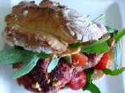 Wilde Rauke Burger - Rezept