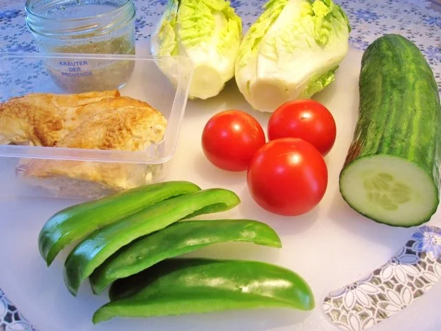 Großer Sommersalat - kühl und erfrischend ... - Rezept - Bild Nr. 3