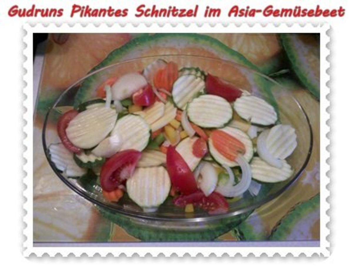 Fleisch: Pikantes Schnitzel mit Asia-Gemüse - Rezept - Bild Nr. 6