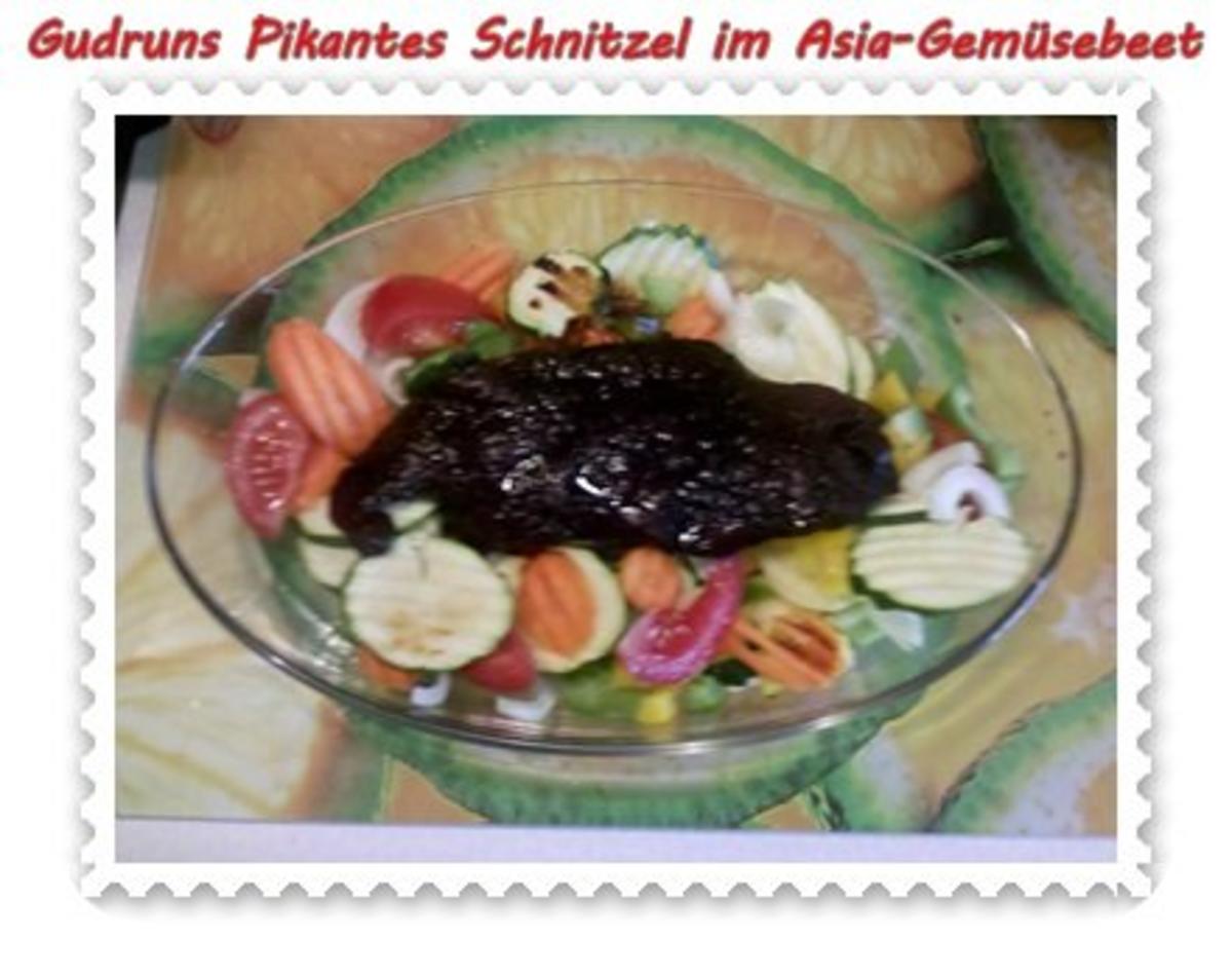 Fleisch: Pikantes Schnitzel mit Asia-Gemüse - Rezept - Bild Nr. 7