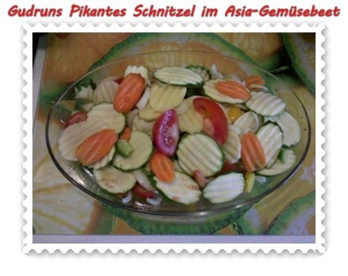 Fleisch: Pikantes Schnitzel mit Asia-Gemüse - Rezept - Bild Nr. 8
