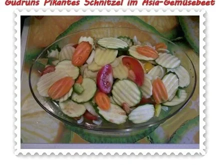 Fleisch: Pikantes Schnitzel mit Asia-Gemüse - Rezept - Bild Nr. 8