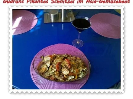 Fleisch: Pikantes Schnitzel mit Asia-Gemüse - Rezept - Bild Nr. 13