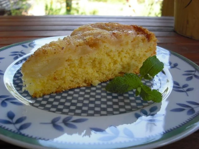 Apfelbisquit mit Mandeln - Rezept - Bild Nr. 8