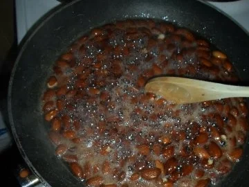 Gebratene Mandeln - Rezept